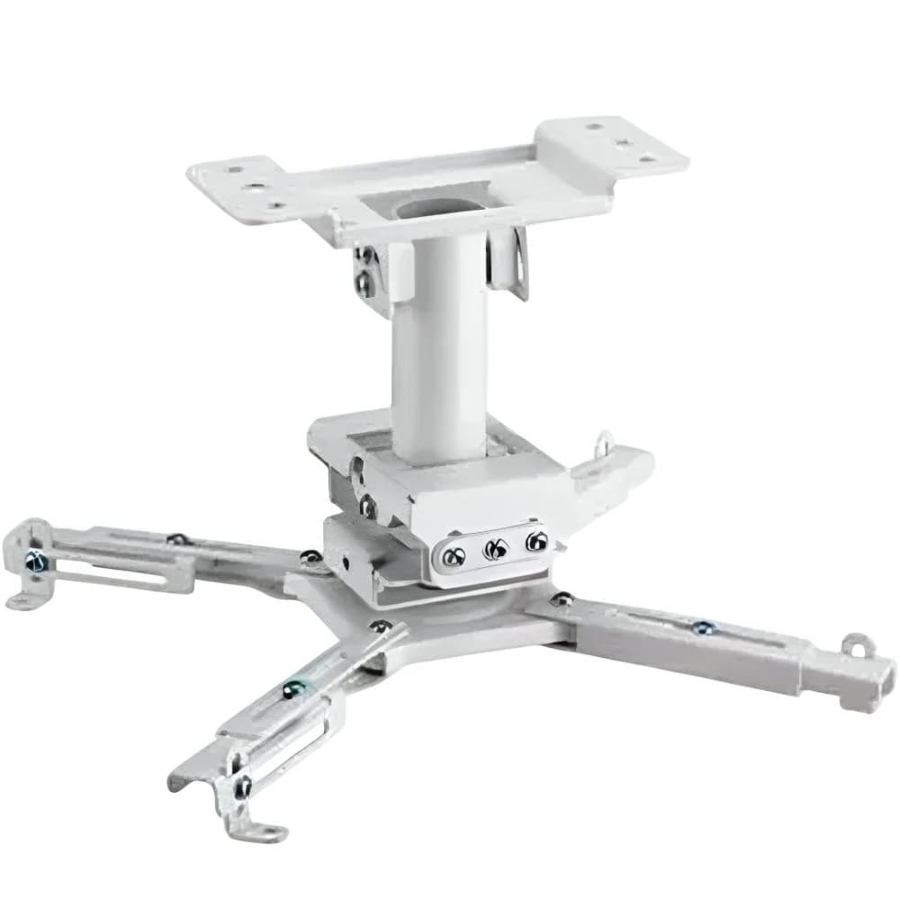 Skill Tech Solid Ceiling Projector Bracket White – SH07P